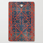 Avar Daghestan Northeast Caucasus Kilim Print Cutting Board Gallery Image 1
