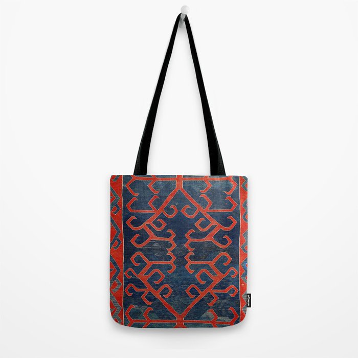 Avar Daghestan Northeast Caucasus Kilim Print Tote Bag Gallery Image 2