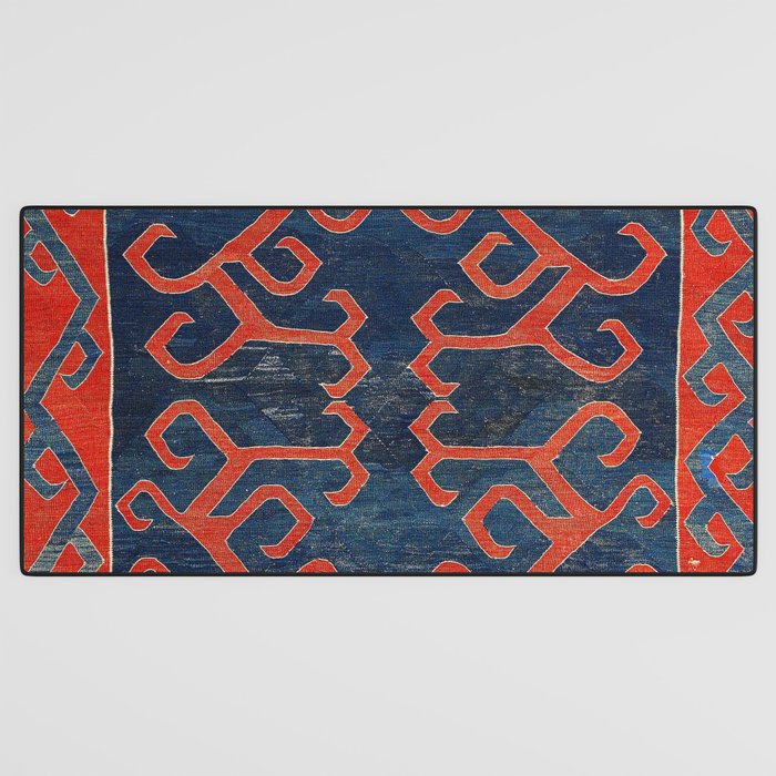 Avar Daghestan Northeast Caucasus Kilim Print Desk Mat Gallery Image 3