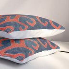 Avar Daghestan Northeast Caucasus Kilim Print Pillow Sham Gallery Image 3