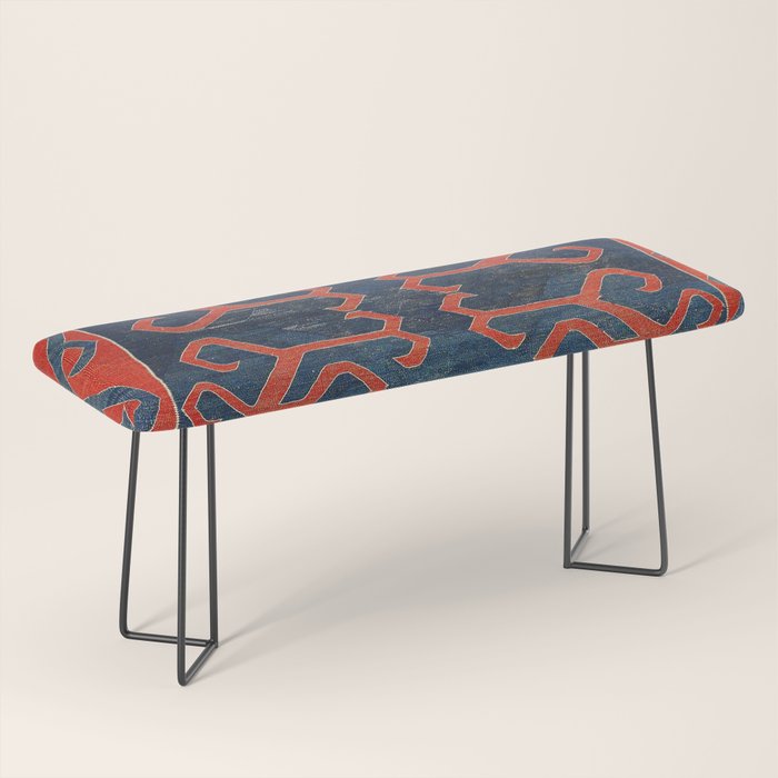 Avar Daghestan Northeast Caucasus Kilim Print Bench Gallery Image 1