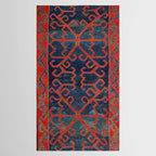 Avar Daghestan Northeast Caucasus Kilim Print Tablecloth Gallery Image 2