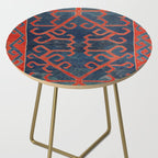 Avar Daghestan Northeast Caucasus Kilim Print Side Table Gallery Image 2