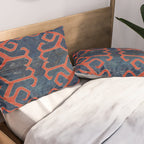 Avar Daghestan Northeast Caucasus Kilim Print Pillow Sham Gallery Image 2