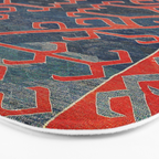 Avar Daghestan Northeast Caucasus Kilim Print Bath Mat Gallery Image 3