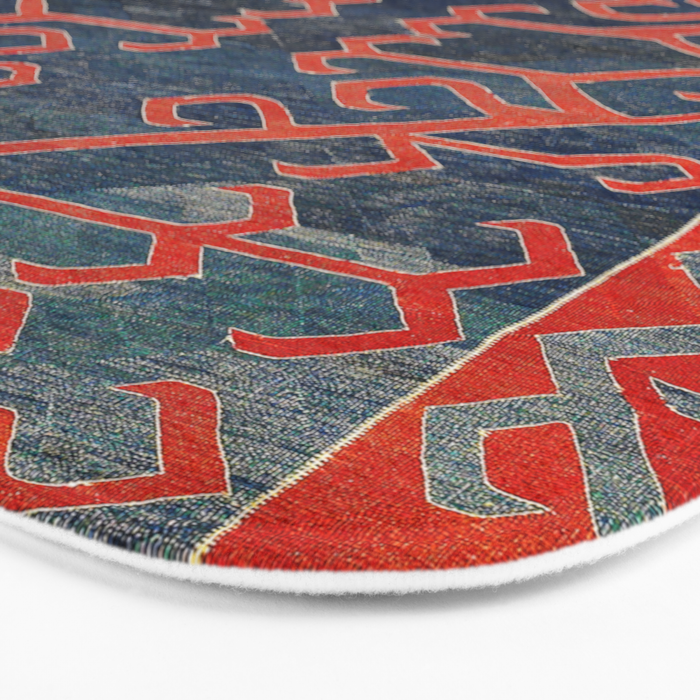 Avar Daghestan Northeast Caucasus Kilim Print Bath Mat Gallery Image 3
