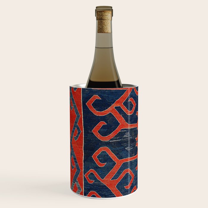Avar Daghestan Northeast Caucasus Kilim Print Wine Chiller Gallery Image 2