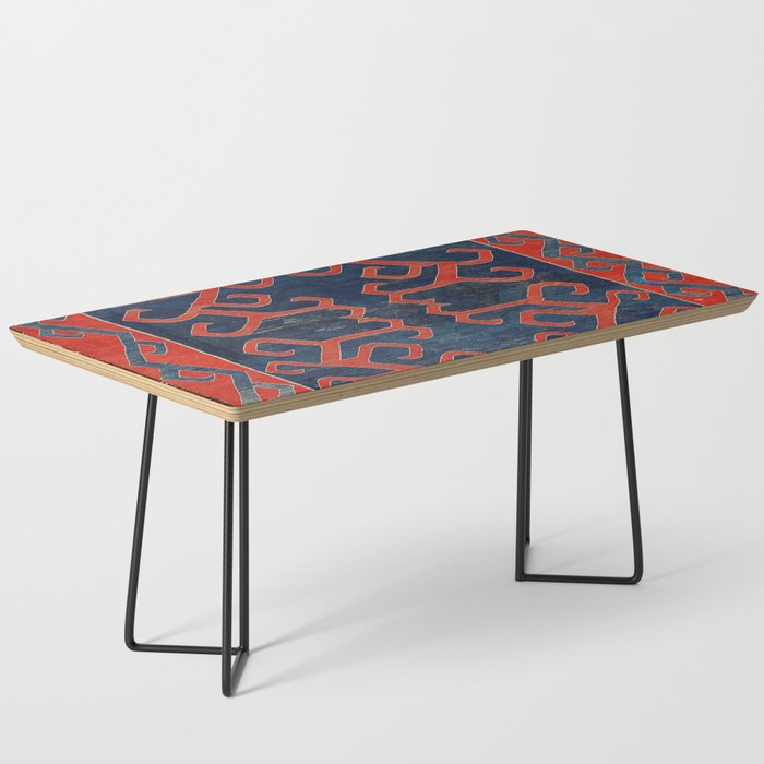 Avar Daghestan Northeast Caucasus Kilim Print Coffee Table Gallery Image 1