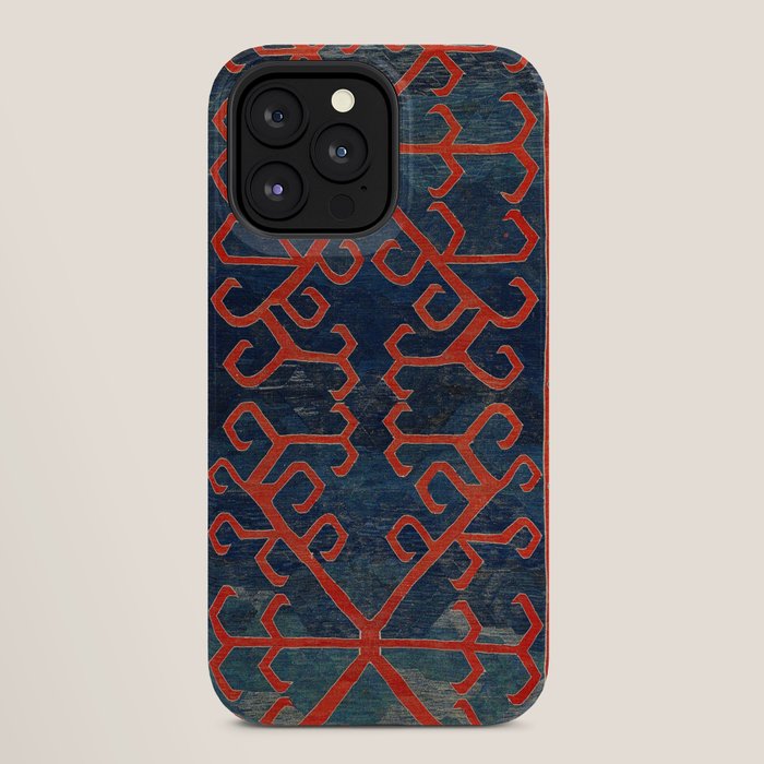 Avar Daghestan Northeast Caucasus Kilim Print iPhone Case Gallery Image 28