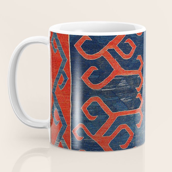 Avar Daghestan Northeast Caucasus Kilim Print Coffee Mug Gallery Image 3