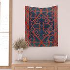 Avar Daghestan Northeast Caucasus Kilim Print Wall Tapestry Gallery Image 2