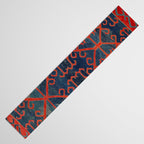 Avar Daghestan Northeast Caucasus Kilim Print Table Runner Gallery Image 3