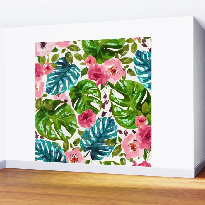 Tropical Shades Wall Mural Gallery Image 2
