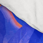 Supercontrast, Pop of Color Ultraviolet Nature, Floral Graphic Design Comforter Gallery Image 4