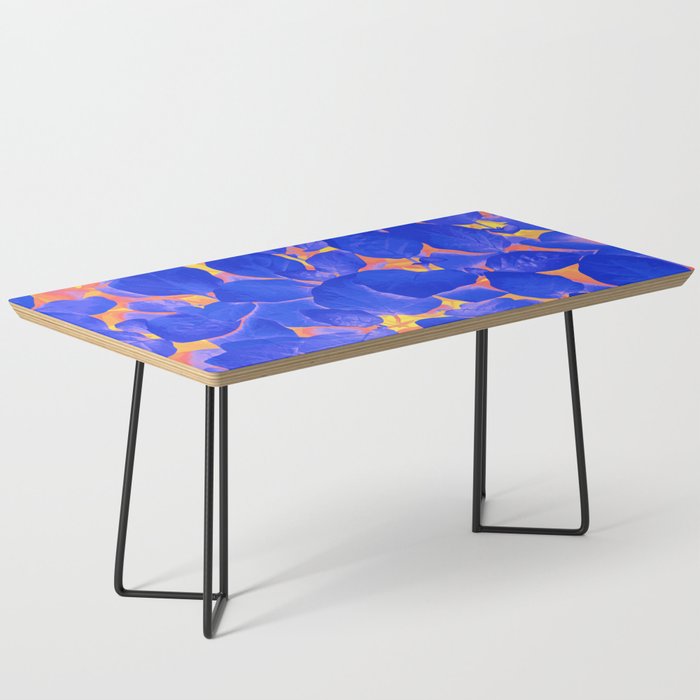 Supercontrast, Pop of Color Ultraviolet Nature, Floral Graphic Design Coffee Table Gallery Image 1
