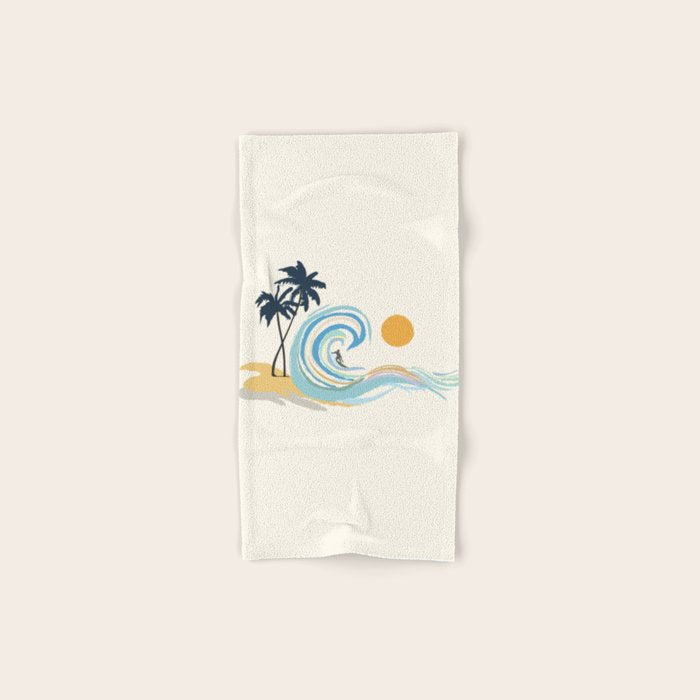 Minimalistic Summer II Towels Gallery Image 1