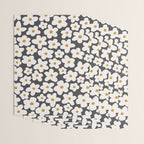 Ditsy Bloom - charcoal Wrapping Paper Gallery Image 3