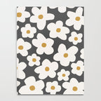 Ditsy Bloom - charcoal Notebook Gallery Image 4