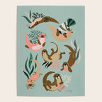Otter Collection - Mint Palette Poster Gallery Image 4