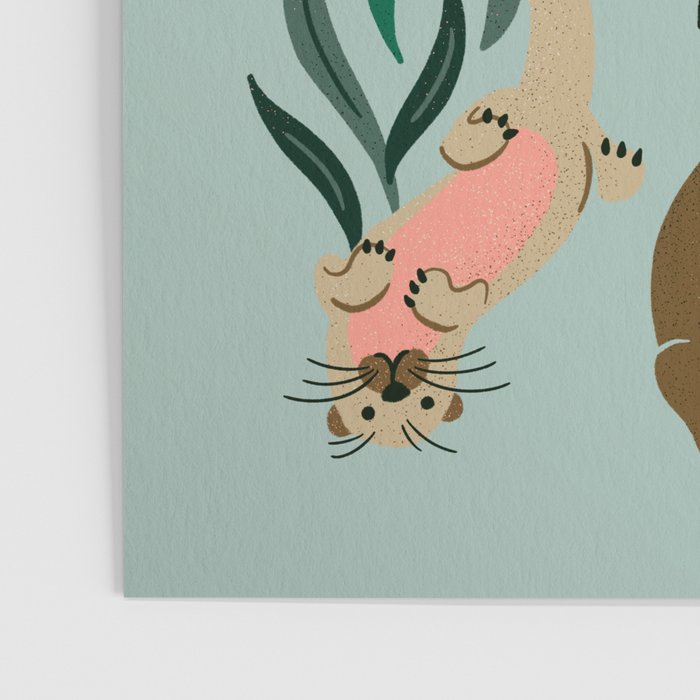 Otter Collection - Mint Palette Poster Gallery Image 3