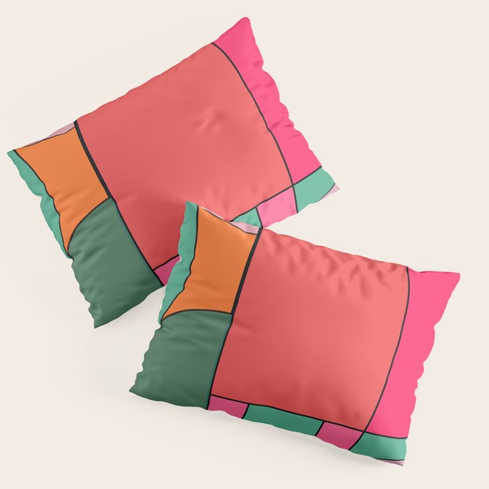 Geometric Shapes 239 Pillow Sham Gallery Image 3