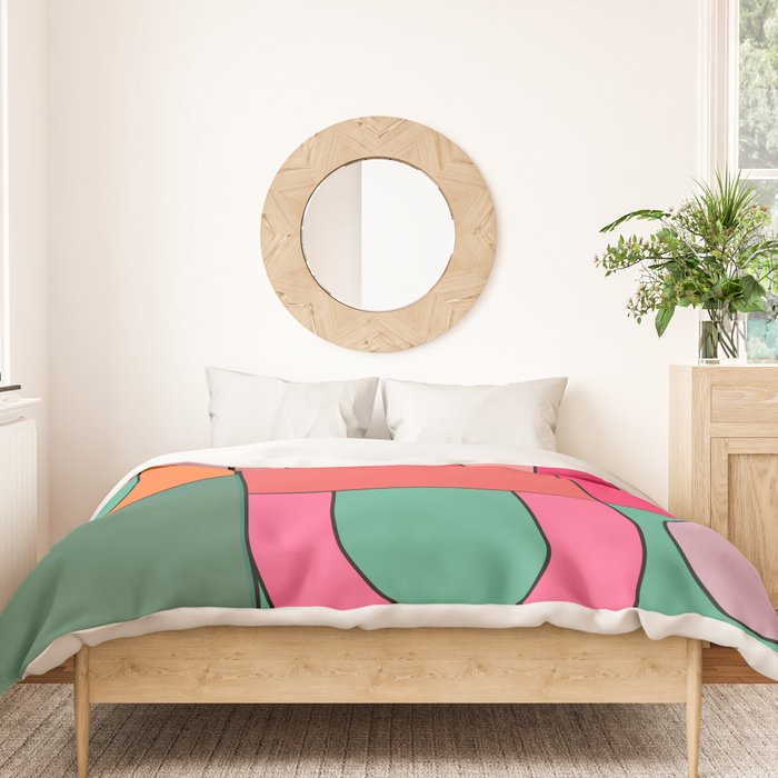 Geometric Shapes 239 Duvet Cover Gallery Image 3
