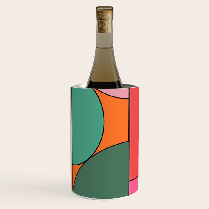 Geometric Shapes 239 Wine Chiller Gallery Image 2