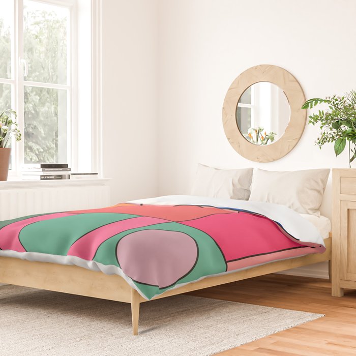 Geometric Shapes 239 Duvet Cover Gallery Image 2