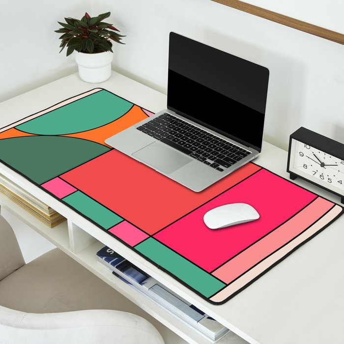Geometric Shapes 239 Desk Mat Gallery Image 2