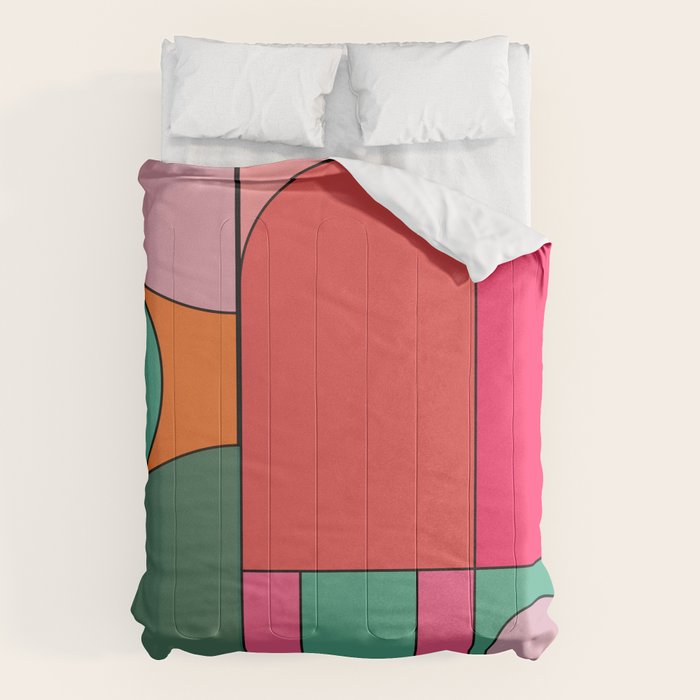 Geometric Shapes 239 Comforter Gallery Image 6