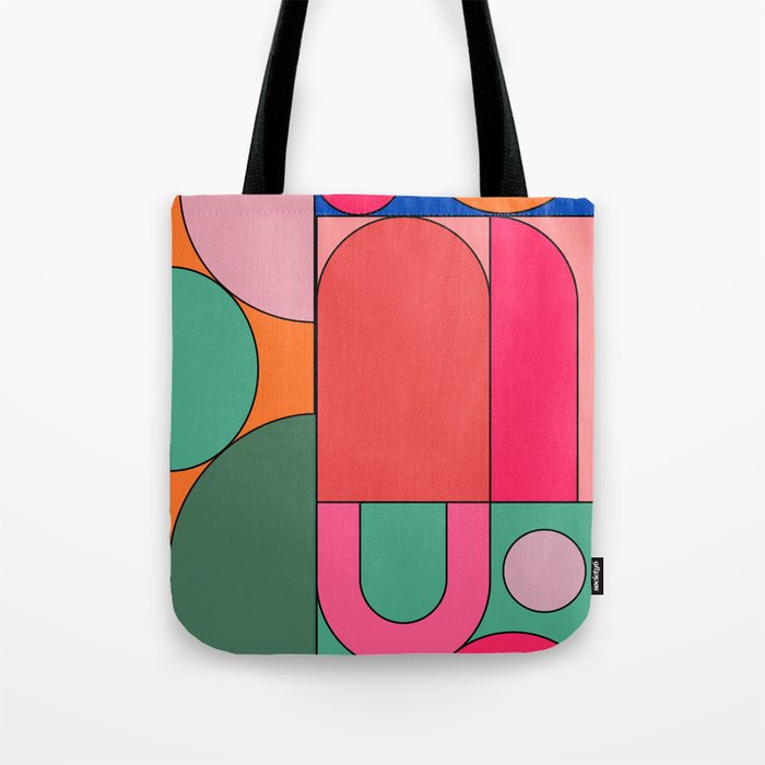 Geometric Shapes 239 Tote Bag Gallery Image 1