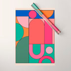 Geometric Shapes 239 Wrapping Paper Gallery Image 1