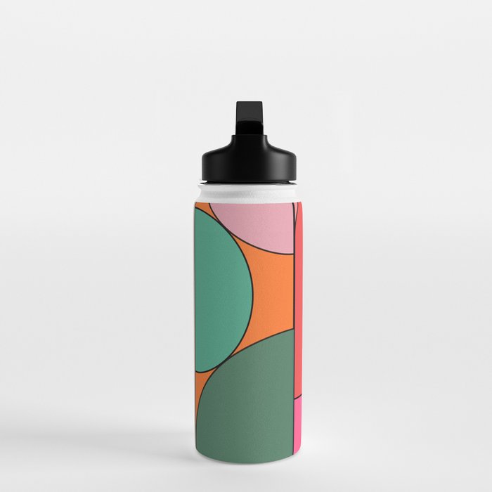 Geometric Shapes 239 Water Bottle Gallery Image 3