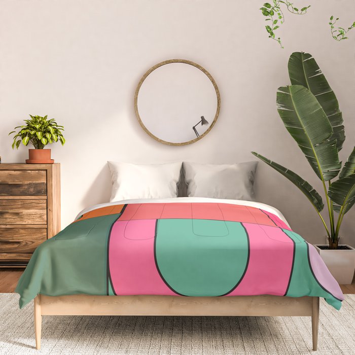 Geometric Shapes 239 Comforter Gallery Image 3