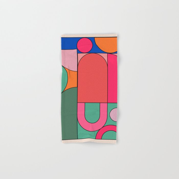 Geometric Shapes 239 Bath Towel Gallery Image 1