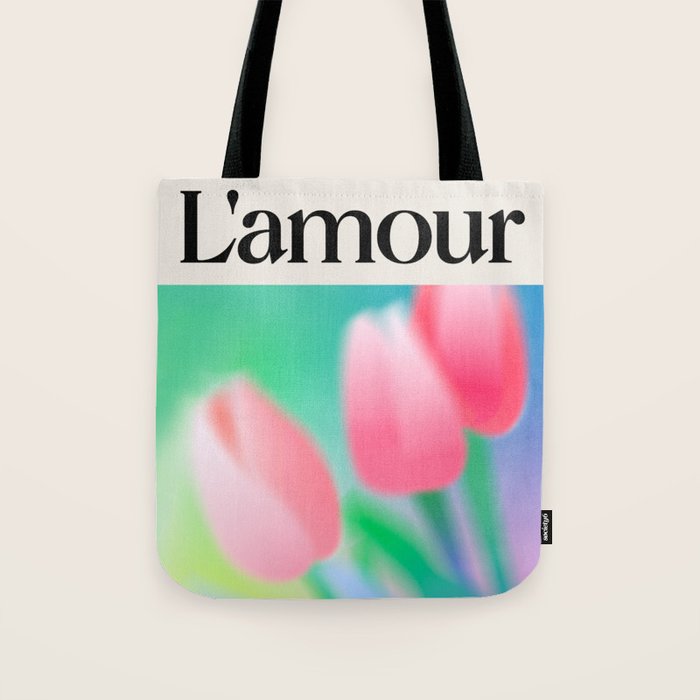 L'amour: Gradient Series 01 Tote Bag Gallery Image 1