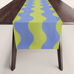Striped Waves Retro Surf Table Runner Gallery Image 1