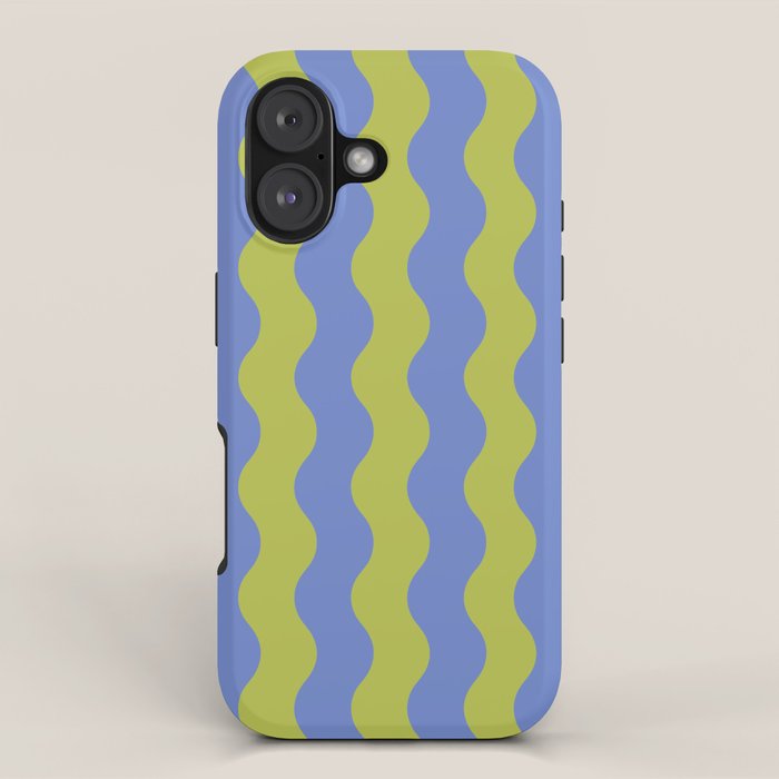 Striped Waves Retro Surf iPhone Case Gallery Image 1