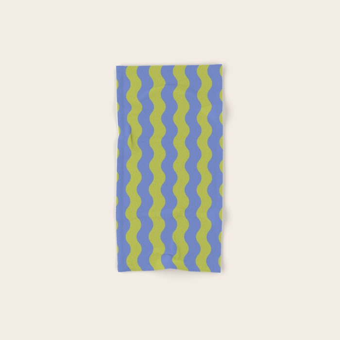Striped Waves Retro Surf Bath Towel Gallery Image 1