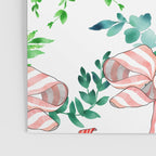 Whimsical Cheerful Bows Plants II Poster Gallery Image 3