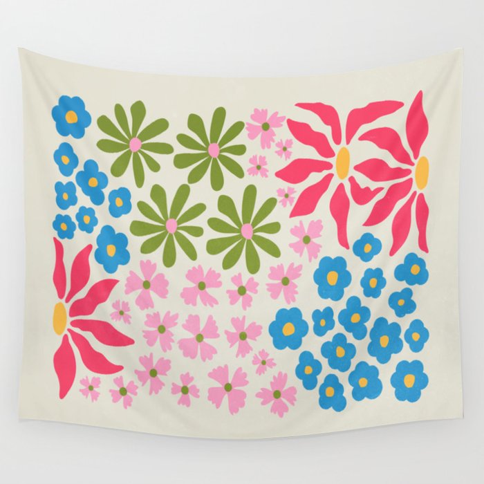 Flower Market 02: Kyoto Wall Tapestry Gallery Image 4