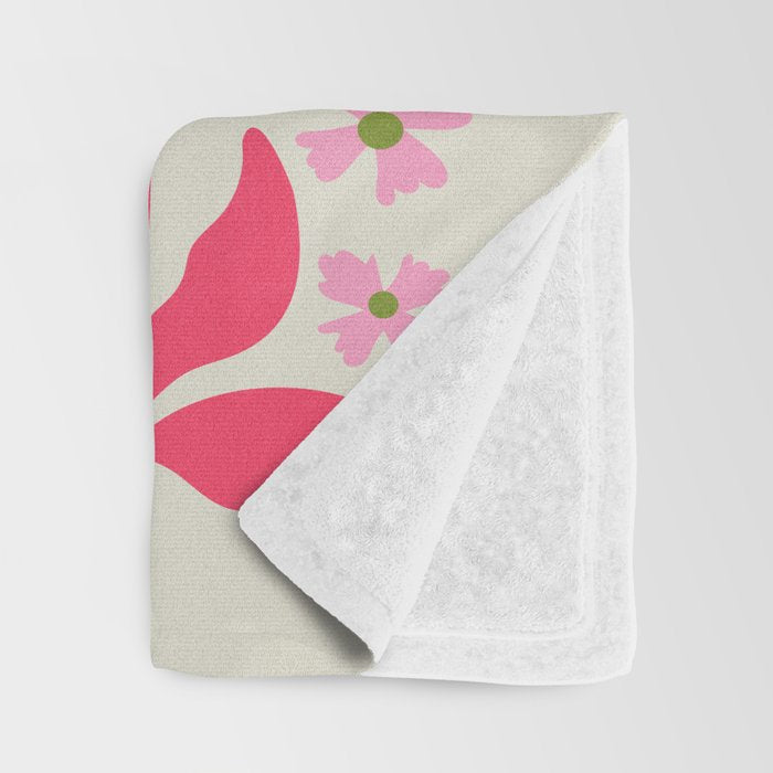 Flower Market 02: Kyoto Throw Blanket Gallery Image 3
