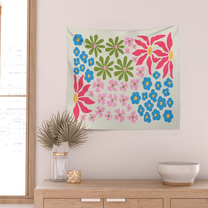 Flower Market 02: Kyoto Wall Tapestry Gallery Image 2
