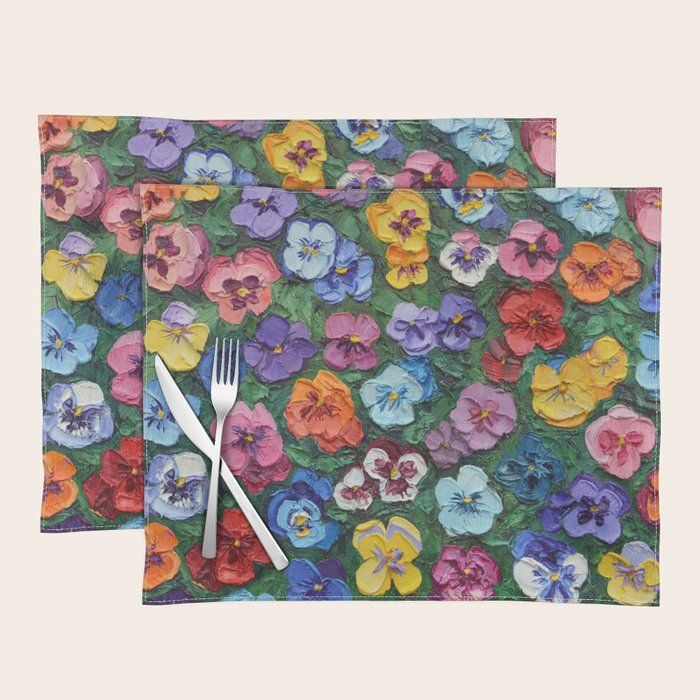 Pansy Gardn Placemat Gallery Image 1