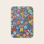 Pansy Gardn Bath Mat Gallery Image 1