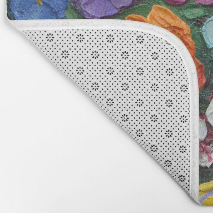 Pansy Gardn Bath Mat Gallery Image 2