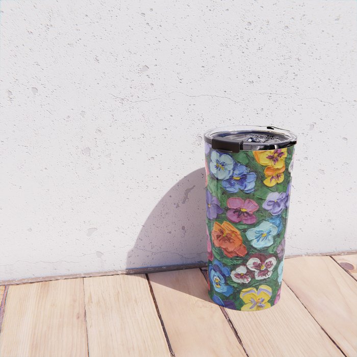 Pansy Gardn Travel Mug Gallery Image 4