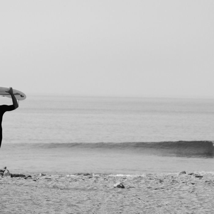 Surf Photography Print, Malibu California, Surf Art, Surf Decor, Black and White Print, Wall Art Coffee Mug Gallery Image 2