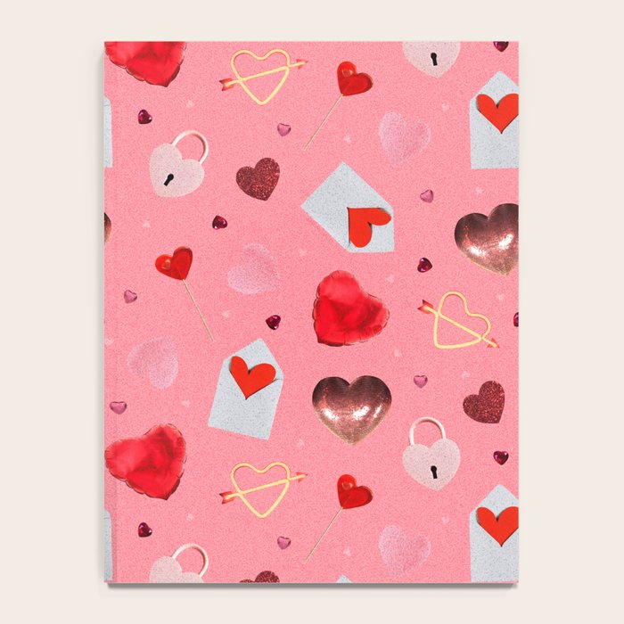 Valentine Collage Print Notebook Gallery Image 4