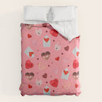 Valentine Collage Print Duvet Cover Gallery Image 6